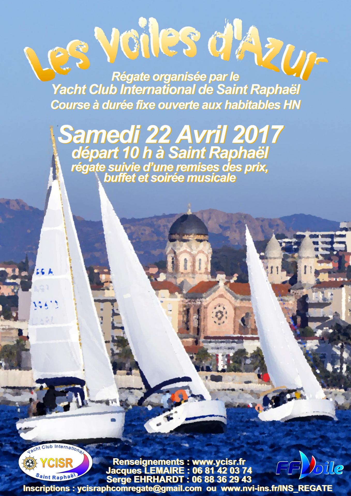 Affiche voiles d azur