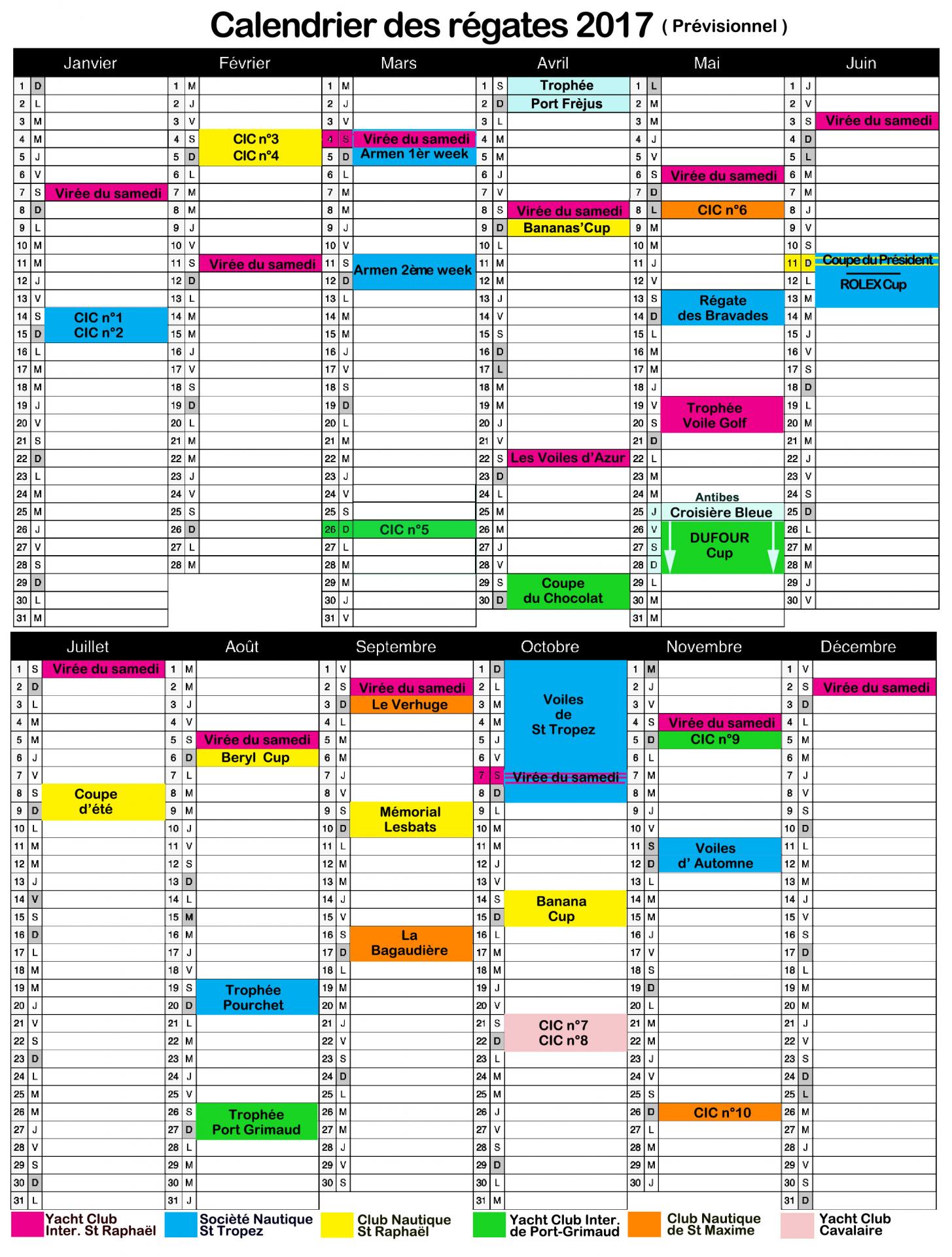 Calendrier 2017 modif