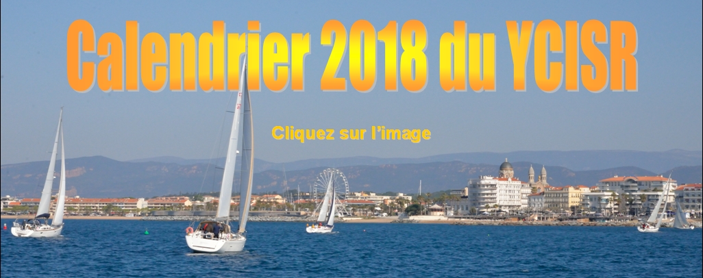 Calendrier 2018 annonce